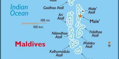 Associació astronòmica britànica atol maldives mapa